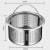 陆康厨房水槽垃圾过滤网洗菜盆漏斗洗碗水池不锈钢304下水道提笼 不锈钢水槽提笼细网