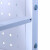 纳仕徳 BS-781 多功能小货架  机油展示货架 超市展架置物架存储架 白色50*30*140四层（无高边）