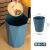 垃圾桶创意简约卧室厨房大开口塑料收纳桶卫生间厕所大号纸篓 小号绿色