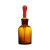 HKNA 玻璃滴瓶 胶头滴瓶 磨口透明玻璃滴管瓶 2个装 单位：组  125ml棕色 