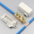 大功率T型接线端子电线快速连接器1分2卡子分线器10平方并线神器 T型-蓝