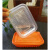 一次性饺子盒 冻饺子密封盒保鲜盒长方形水饺速冻馄饨托盘 绿白加长24格10套