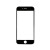 FGHGF适用苹果5s 6s 6sp 7p 8plus iPhone6 7 8更换屏幕外屏玻璃盖板黑 白色外屏带支架+不带工具包+钢 苹果6(4.7寸)