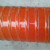 鸣固 ZJ6048耐高温风管 高温硫化管 红色高温矽胶风管 耐温-70℃-+300℃（4米1条）115mm