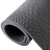 罗德力 PVC塑料地垫 S型镂空网格地垫 防滑垫防水 灰色 宽1.2m*长15m*厚5.5mm一卷