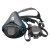 福奥森6502QL硅胶防毒面具舒适性防尘面具喷漆面罩防护面具半面罩主体 6502QL配6003七件套