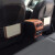 何健弓可折叠车载垃圾桶伸缩式汽车用品置物袋挂式车上座椅后排收纳 米色款-单个装 适用于吉利ICON缤越远景SUV X6X