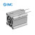 SMC 25A-CDQ2系列 对应二次电池 薄型气缸 标准型 单杆双作用 25A-CDQ2F20-15DMZ-M9BL