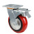 BGA-5 重型聚氨酯脚轮 耐磨PU工业轮子 手推车平板车脚轮 6寸单 4寸单轮(升级款)