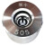 定制硬质合金4.0至5.3钨钢拉丝模具钢筋Q195和235精密配件机械拔 紫色 5.05(6进线)