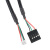 USB2.0线ITX迷你主板数据线PH2.0端子mx1.25mm端子2.0转2.54 ph2.0mm转2.54双排 30厘米