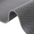 稳斯坦 WZYT11 S型PVC镂空地毯 塑胶防水泳池垫浴室厕所防滑垫 加密5厚1.8m宽*1m灰色