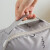 ORZ 化妆包便携收纳袋大容量多格分类化妆品收纳包 旅行便携洗漱包手提包储物袋 灰色 多格分层