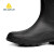 代尔塔301410工地雨鞋男款成人高筒雨靴防水防滑防撞耐磨水靴水鞋 301410 37