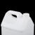 冰禹 手提方桶 塑料桶包装桶 加厚水桶酒桶耐高温耐酸碱容器桶密封化工桶 5L BYxx-217