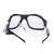 代尔塔 101133 PACAYA LYVIZ技术防污防油眼镜可调式镜脚聚碳酸酯镜片鼻夹透明眼镜 1副装