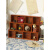 杂物柜zakka做旧木质桌面收纳柜创意阶梯12格展示柜家居首饰杂物储物盒 单层带拉手小抽屉 12个