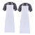代尔塔/DELTAPLUS 405035 PVC涂层防化围裙120×90厘米白色均码5件