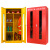 灭火器材装备柜钢制物资存储柜子微型消防站消防柜应急物资柜 红色高1920宽900深500