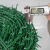 惠利得2022新款绿色PVC包塑热镀锌刺绳刺铁丝铁丝网围栏网隔离 PVC包塑热镀锌2.8毫米200米
