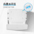 瑞沃（SVAVO）PL-151060白色 擦手纸盒壁挂式卫生间纸巾盒 免打孔厕所抽纸盒洗手间干手纸盒