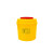 劳保佳 垃圾桶 医疗废物垃圾桶 方形圆形一次性安全利器盒 锐器盒 废弃针头收纳盒 方形推盖5L