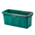 庄太太 长方形拖把桶加厚塑料拖地洗车水桶【绿色】ZTT0630