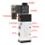气动电磁控制阀组合汇流板底座阀岛4V310一10电子阀气缸电磁阀组 4V310阀组 3位 电压DC24V 默认