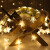 贝工 LED星星灯 暖色 新年春节装饰彩灯串 生日灯串满天星装饰氛围灯 电池款10米80灯
