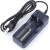 SupFire L6神火L3强光手电筒26650锂电池充电器18650双槽座充 USB双槽充+2个26650电池5200 毫