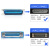 埠帝EPSON爱普生LQ-630K 针式打印机连接数据线/670K USB转并口线36针 天蓝色 5m