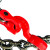 万尊 卸钢筋专用吊具4T6m起重链条吊钩吊环吊装工具