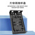 丰应子 电信级 8口 FC 光纤盒单模多模光缆终端盒桌面式保护盒 8芯 FC 光纤熔接盒 含法兰 FYZ-ZD61H