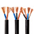 国标铜芯RVV电源线2 3 4芯电缆0.75 1.0 1.5 2.5 6平方软护套电线  京炼 国标2芯0.5无氧铜10米