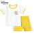 迪士尼儿童短袖套装夏季卡通薄款纯棉女童装宝宝衣服婴儿男童 猪小P 80
