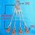 钢丝绳吊索具/压制钢丝绳组合吊具/起重吊钩索具/二肢三肢四肢 3吨1米 4腿