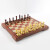 UB木纹塑料友邦国际象棋磁性棋子便携折叠棋盘大小号比赛培训用棋 中号2720L木塑国际象棋