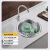 欧琳（OULIN）水槽单槽不锈钢龙头套餐不锈钢圆槽厨房洗菜盆加厚水槽OLWG309