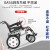 老年人电动轮椅全自动轮椅车充电轮椅残疾人折叠电轮椅 黑色 24V12A铅酸电池续航10-15公里