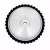 定制铝芯砂带轮打磨过砂沙带机配件沙带套轮主动轮抛光轮 300*50*25.4（孔）65度