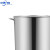 适用中环力安 不锈钢桶圆桶带盖商用大容量加厚不 特厚款直径25高25 容量约10L