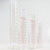 海斯迪克 HKQS-159 玻璃量筒 刻度量筒 高透明度实验室器具 5ml(1个)