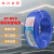 珠江电缆 广东珠江电线ZC-BVV 2.5平方国标双塑单芯软电缆  蓝色   （样品） 1M