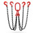 起重链条吊索具成套 链条索具杭鸽吊装工具羊角勾吊钩吊环组合吊 5吨2米2腿