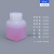 加厚塑料瓶小口密封方瓶实验试样品瓶250ml500ml分装pe瓶子工业品 30ml-方瓶-半透明*2个 0.54/个
