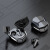 尼基科天使之翼蓝牙耳机T33新款私模TWS游戏蓝牙耳机双耳入耳式电竞低迟 炫彩 白色
