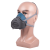 防尘防毒面具 3200防工业粉尘灰尘防雾霾PM2.5面具可清洗 HF-52防尘套装(1套)升级版 硅胶