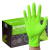 绿色一次性丁腈橡胶手套加厚耐用劳保工作耐磨维修汽修防油 爱马斯橙色100只/盒   M