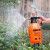 谐晟 2L 气压式喷水壶橙色园艺工具植物浇水洒水壶手持式浇花压力喷雾器