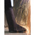牛皮电焊护脚盖 焊工护腿 护脚 脚罩 鞋套防烫劳保 焊工防护装备 深棕色牛皮(筒高32cm)魔术贴款
